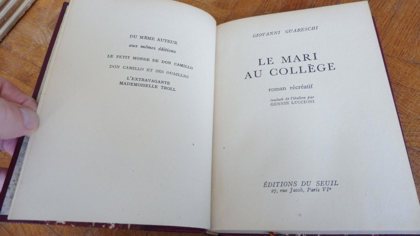 Le Mari au collège (G. Guareschi) 1952