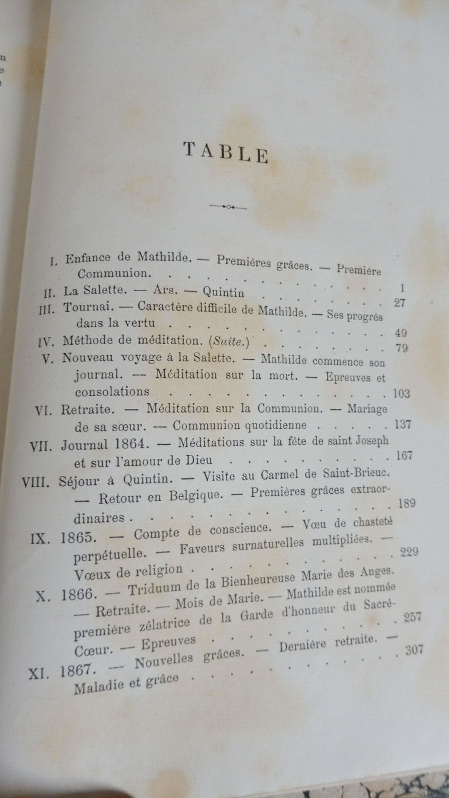 Vie de Mathilde de Nédonchel 1877