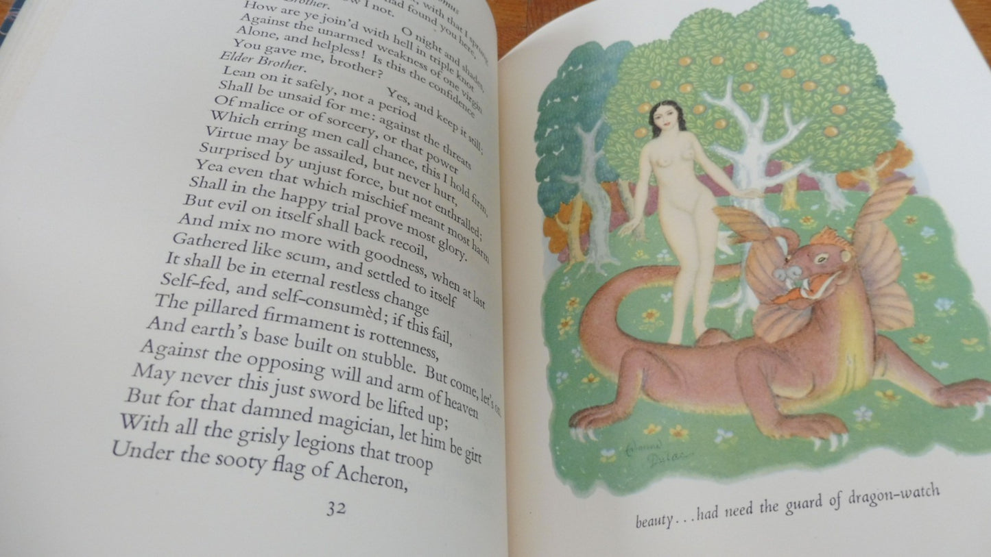 The Masque of Comus (John Milton) s.d. illus. Dulac