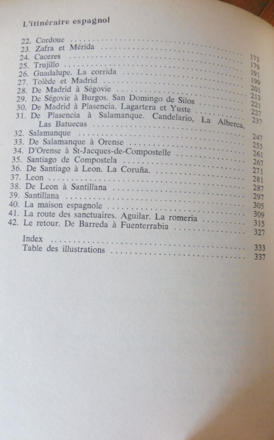 L'Itinéraire espagnol (A. t'Serstevens) 1963