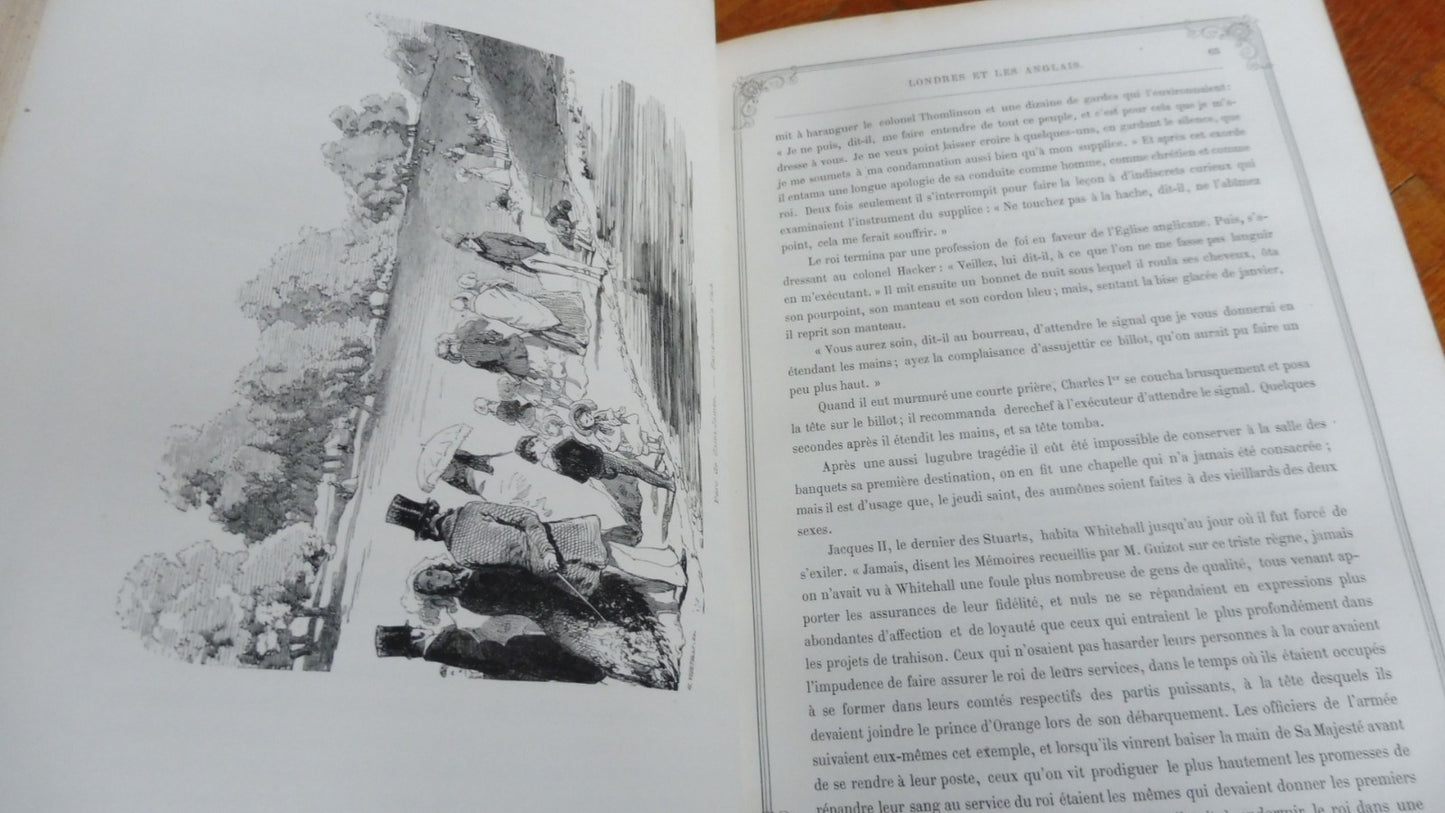 Londres et les Anglais (Emile De La Bédollière) s.d. illus. Gavarni