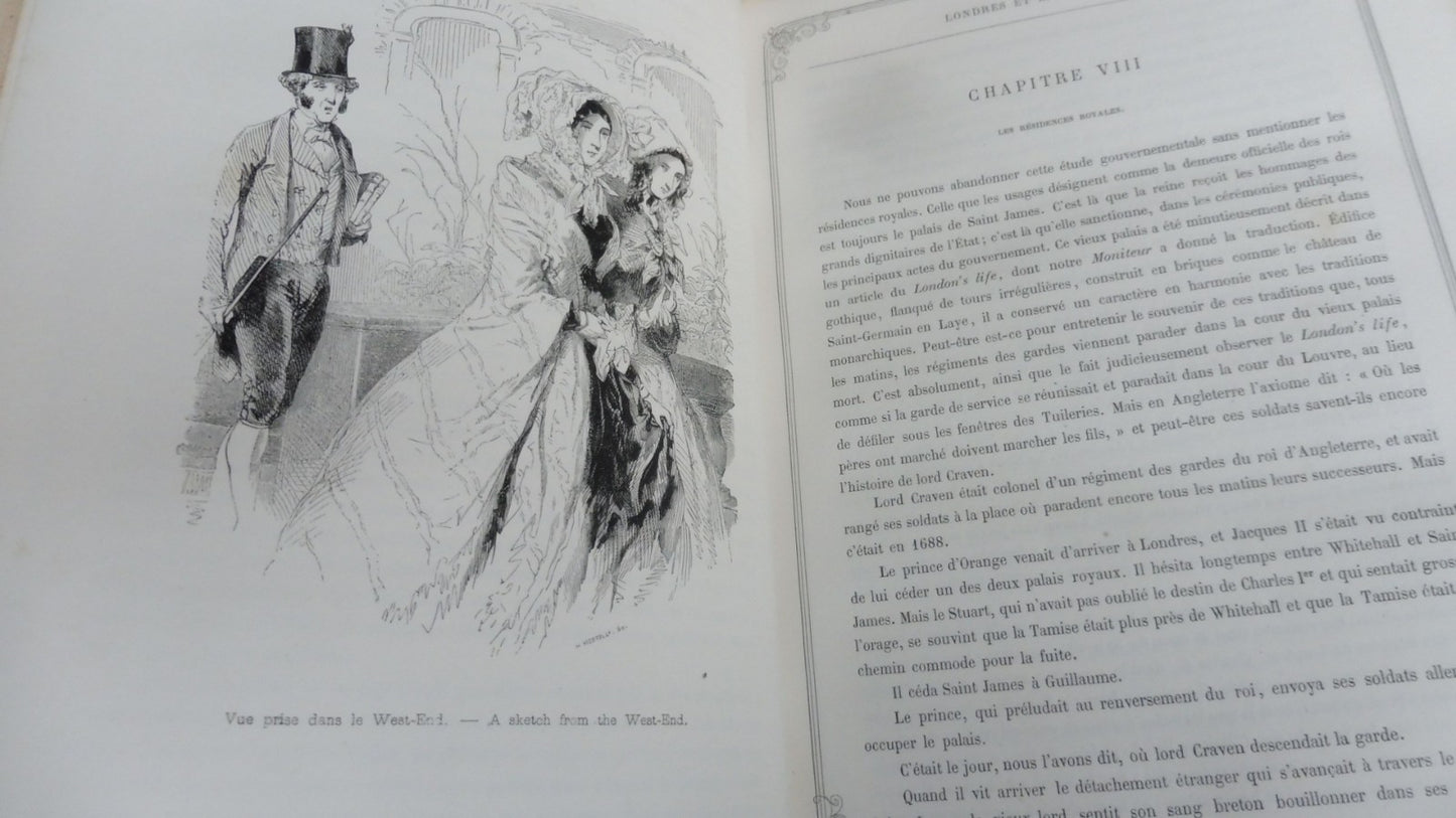 Londres et les Anglais (Emile De La Bédollière) s.d. illus. Gavarni