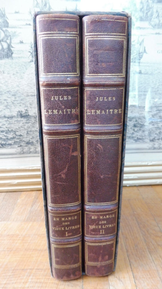 En marge des vieux livres (Jules Lemaître) 1921 illus. Lalau 2/2 VERGE
