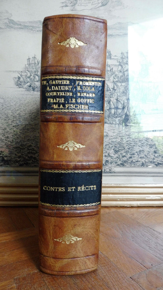 Contes et récits (Gautier, Daudet, Zola, Courteline...) 11 tomes en 1 gros vol.