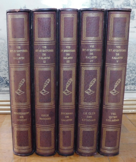 Vie et aventures de Salavin (Georges Duhamel) 1955 5/5 illus. Berthold Mahn