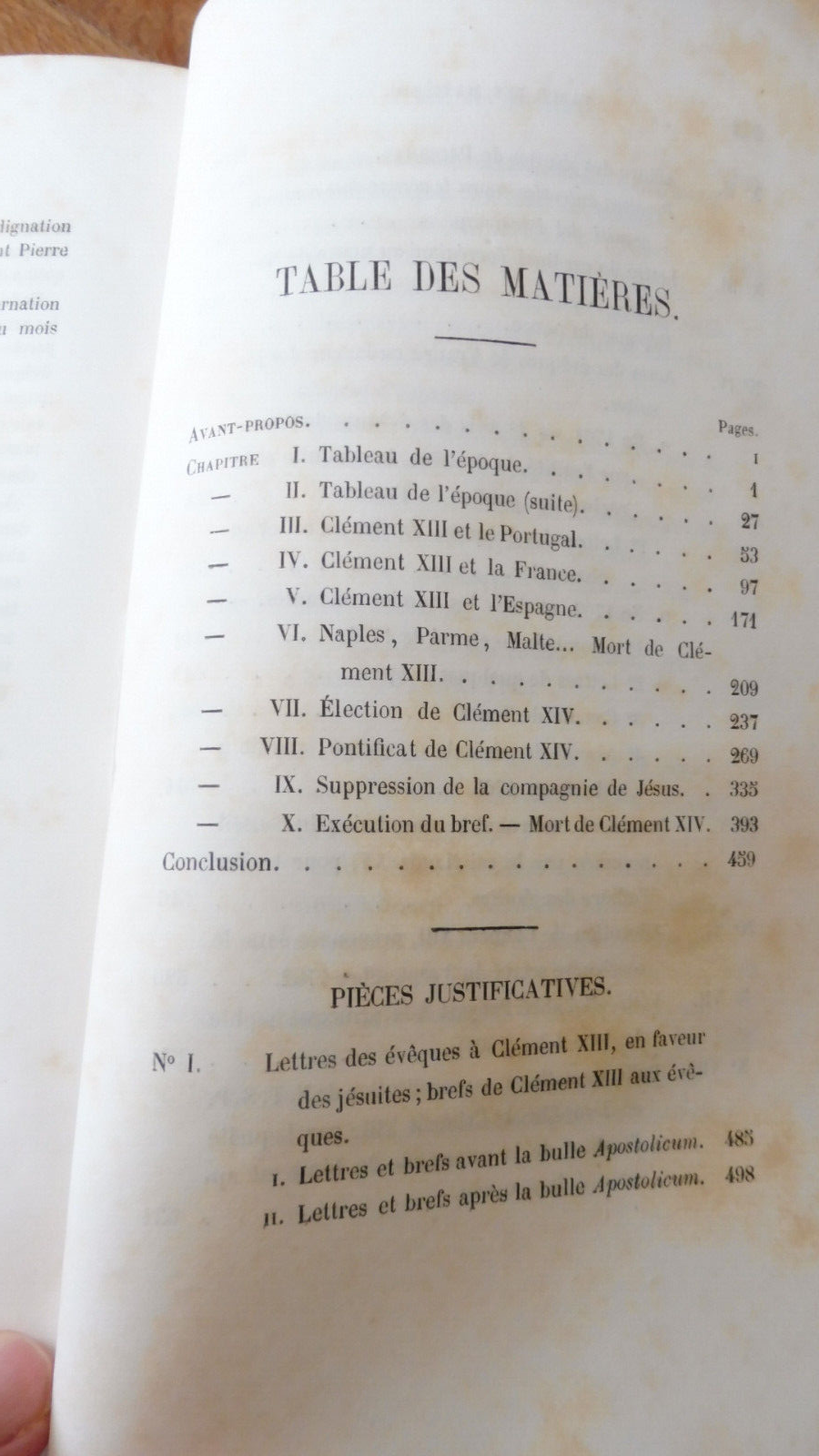 Clément XIII et Clément XIV (De Ravignan) 1854 2/2