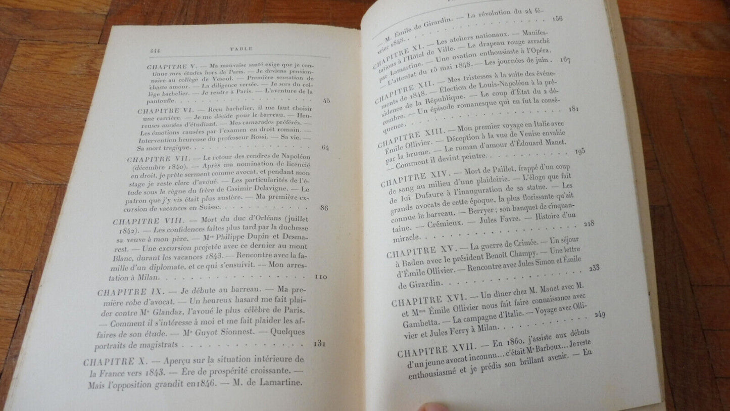 Un Vétéran du Barreau parisien. 1827 -1907 (Charles Limet) 1908 ENVOI