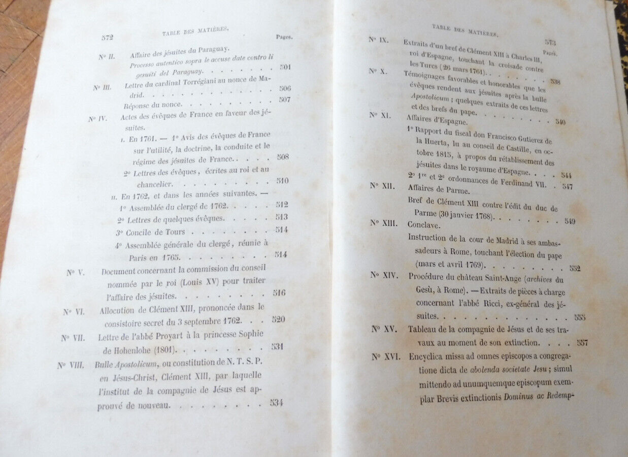 Clément XIII et Clément XIV (De Ravignan) 1854 2/2