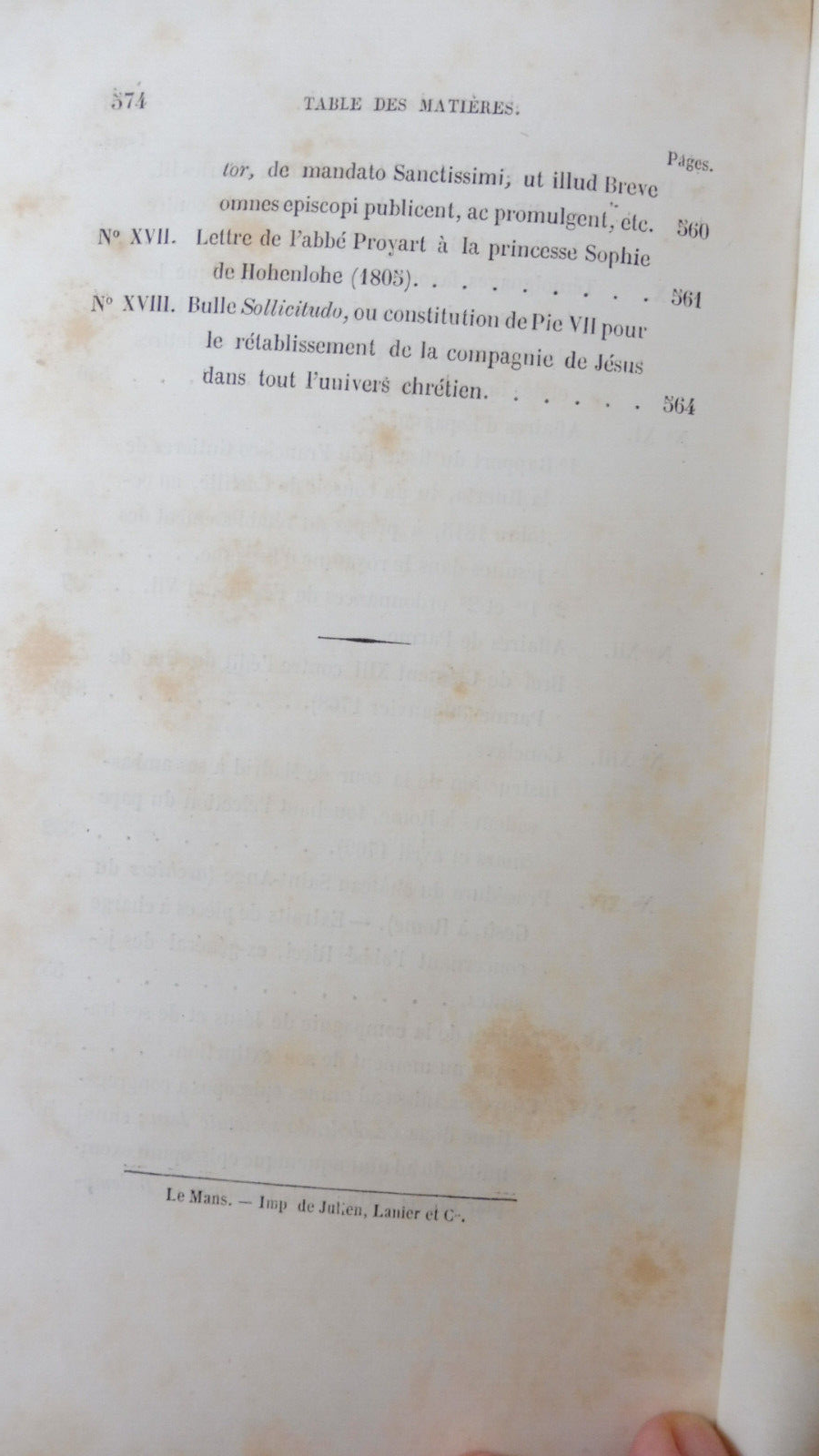Clément XIII et Clément XIV (De Ravignan) 1854 2/2