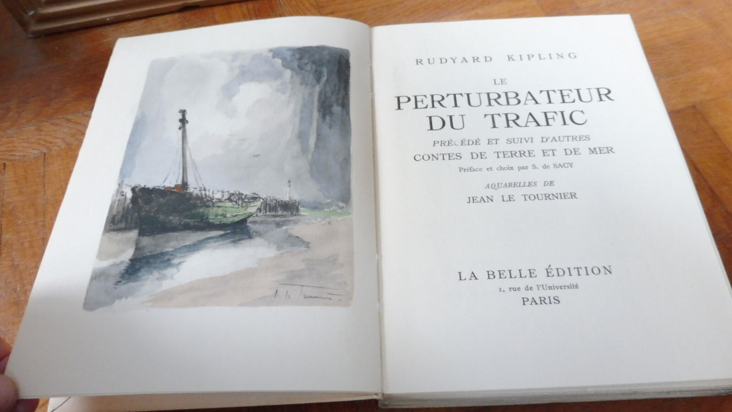 Le Perturbateur de trafic (R. Kipling) s.d. VELIN NUMEROTE illus. Le Tournier