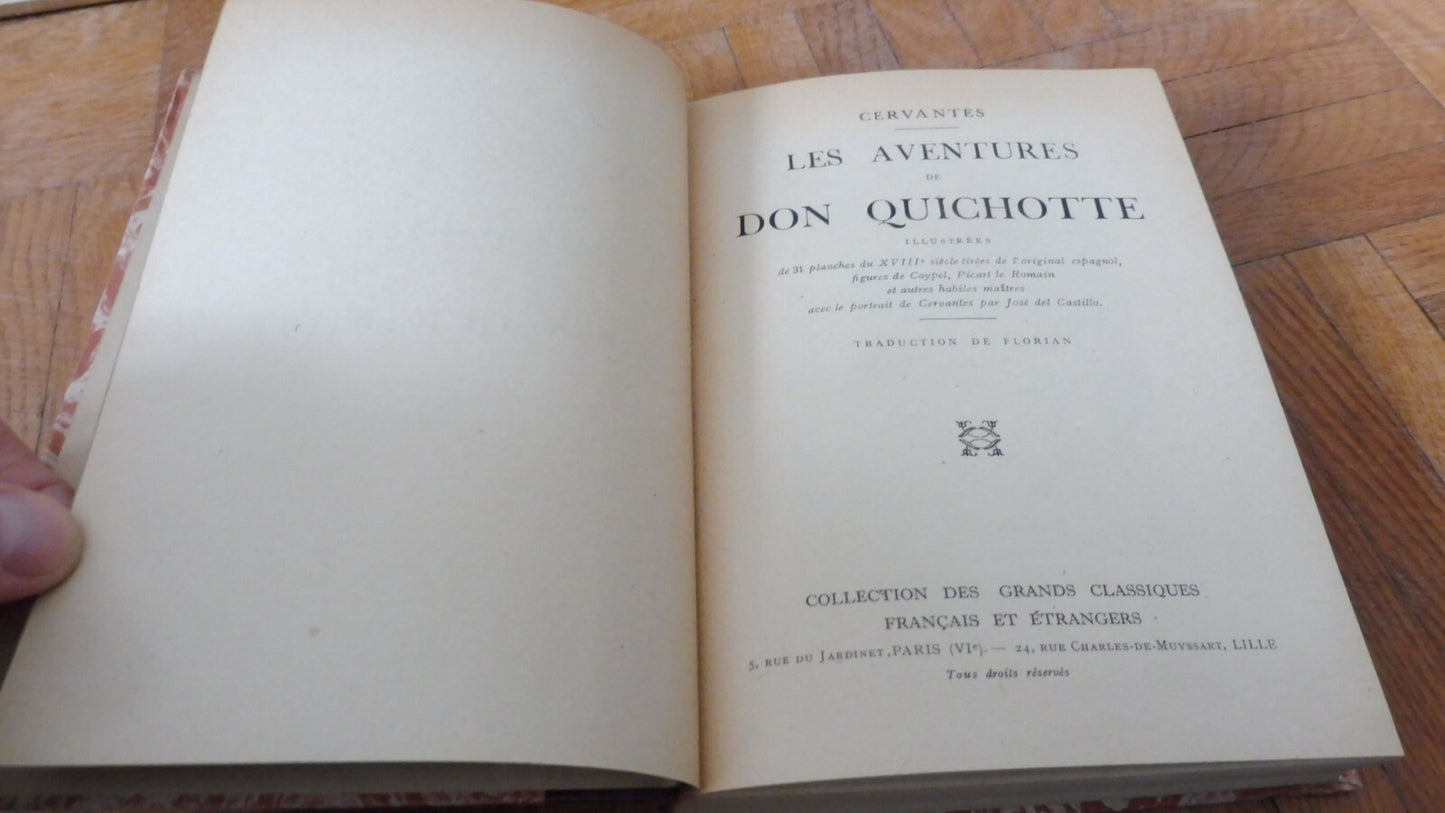 Don Quichotte (Cervantès) 1945 Illus. Coypal, Picart...