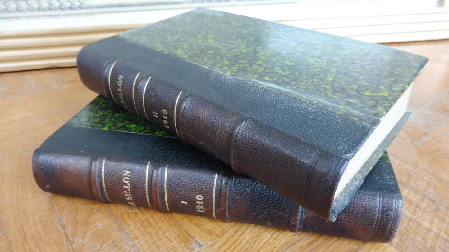 Le Sillon (Marc Sangnier) 2 vol. : janvier-mars 1910 / avril-juin 1910