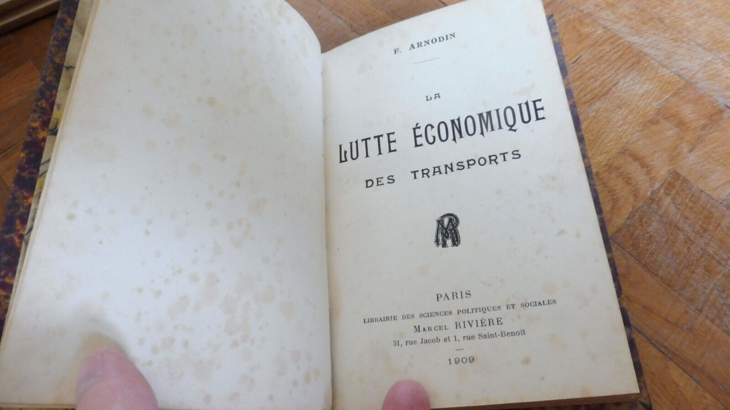 La Lutte économique des transports (F. Arnodin) 1909
