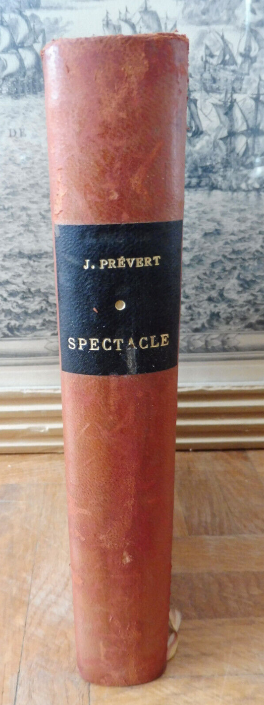 Spectacle (Jacques Prévert) 1951 EO