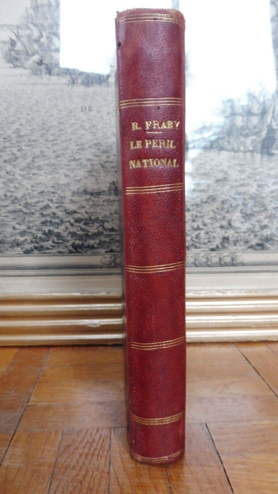 Le Péril national (Raoul L. Frary) 1881 GUERRE FRANCO-ALLEMANDE