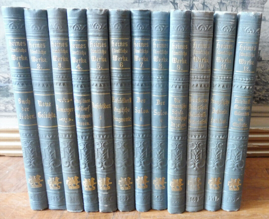 Heines fämliche Werke (Heinrich Heines) s.d. 12 vol.