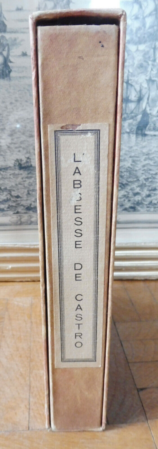 L'Abbesse de Castro (Stendhal) 1945 illus. Lechantre VELIN