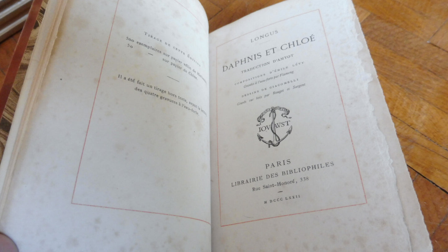 Daphnis et Chloe (Longus) 1872