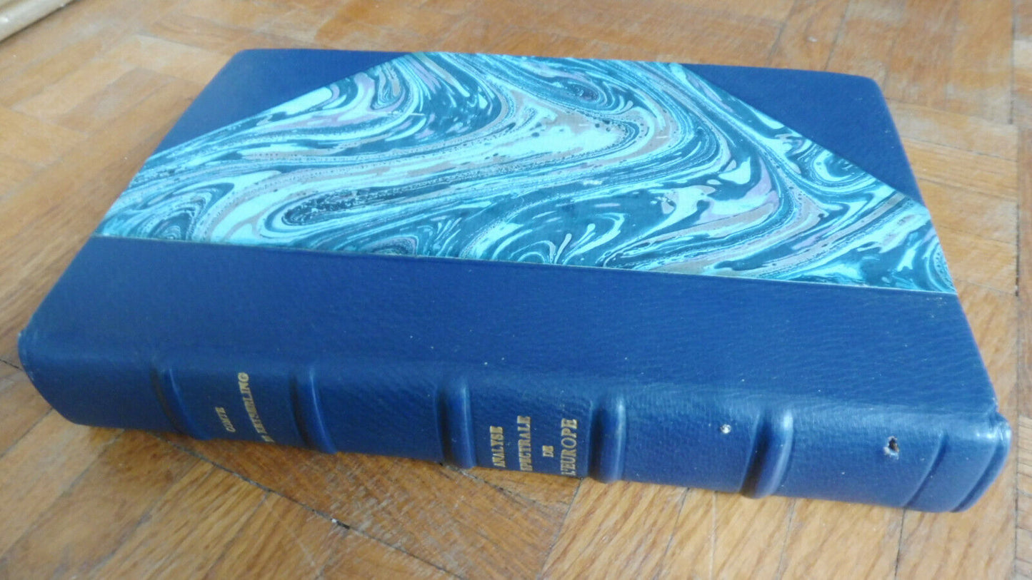Analyse spectrale de l'Europe (Comte H. De Keyserling) 1930