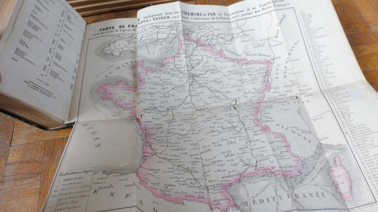 Guide classique du voyageur en France et en Belgique (Richard) 1849