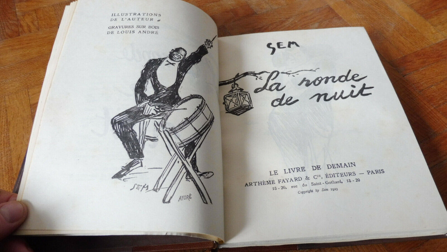 La Ronde de nuit (Sem) 1925 illus. Sem. & André