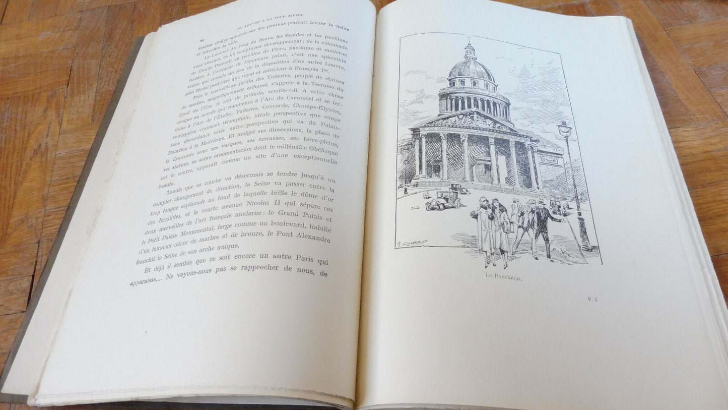 Paris histoire et visage d'une grande cité (Ch. Brisson) s.d. Illus. Conrad
