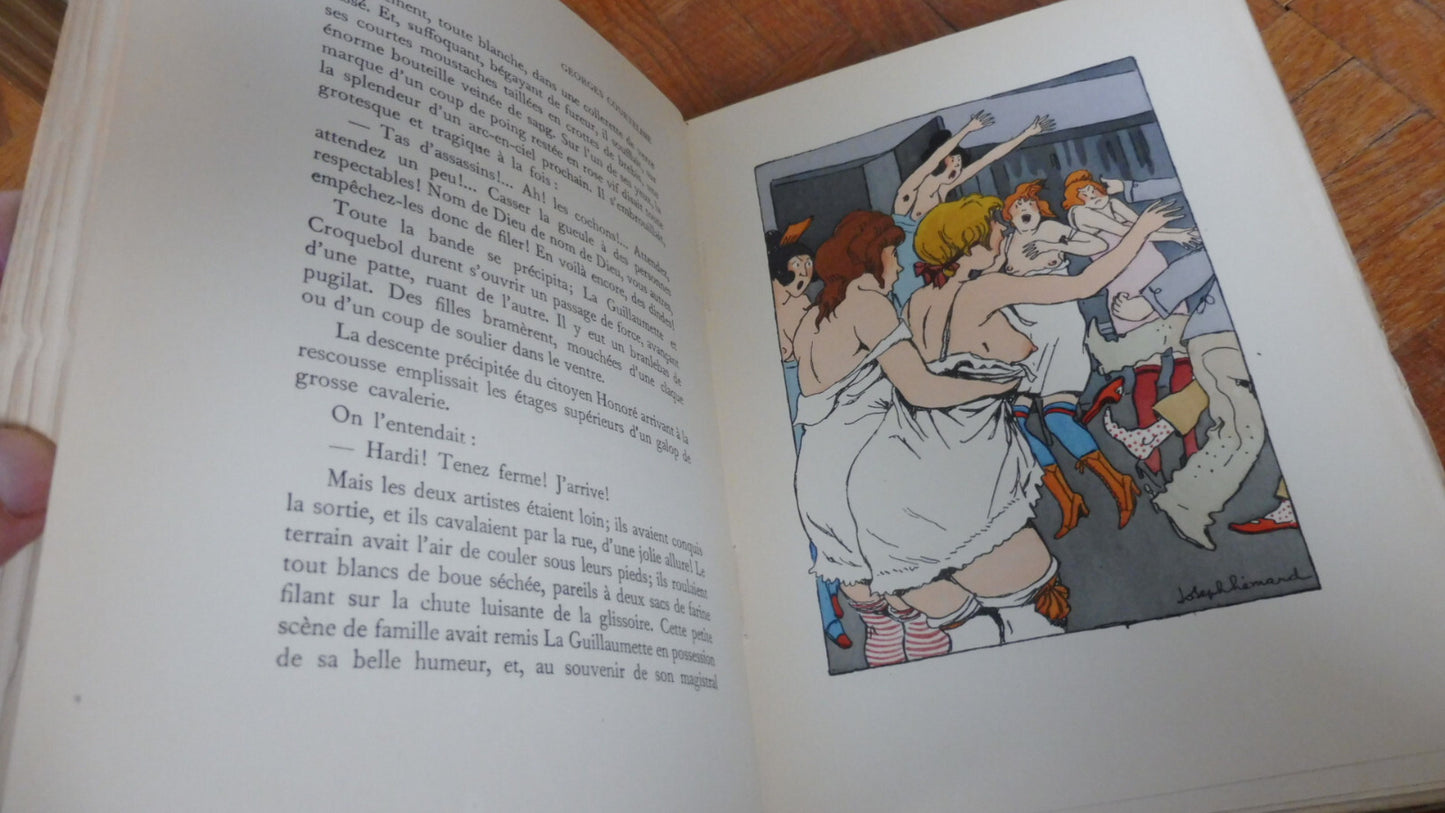 Le Train de 8h47 (Georges Courteline) 1934 VELIN illus. Hémard