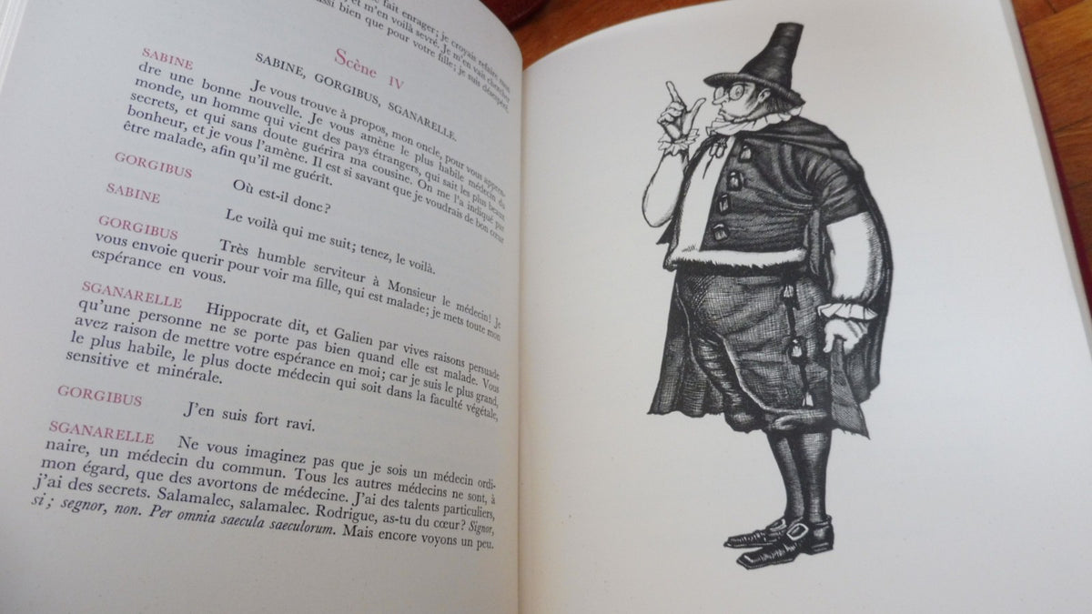Théâtre complet de Molière 1964 illus. Beltz 5/5