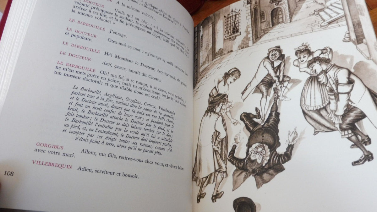 Théâtre complet de Molière 1964 illus. Beltz 5/5