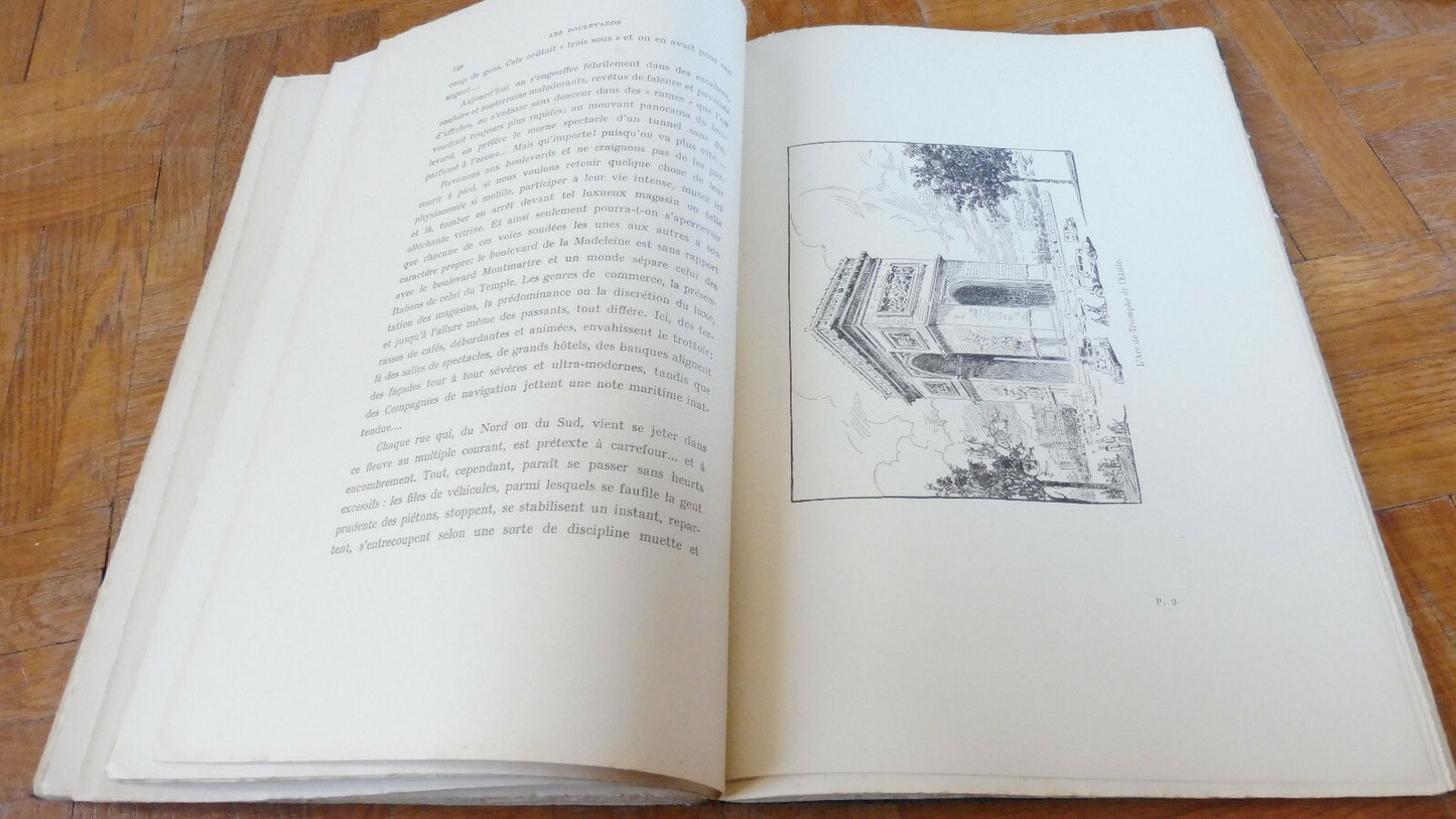 Paris histoire et visage d'une grande cité (Ch. Brisson) s.d. Illus. Conrad