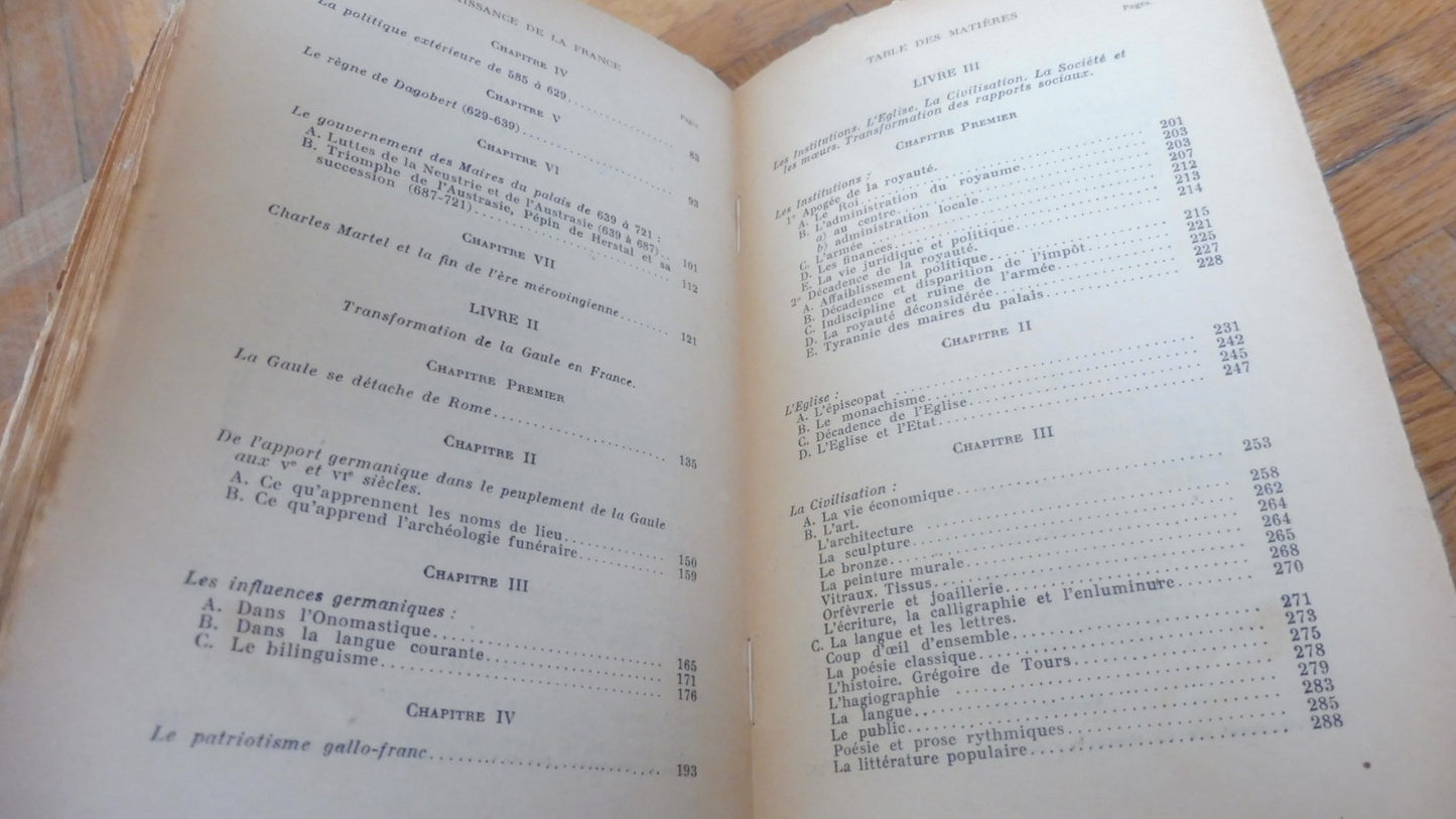 Naissance de la France (Ferdinand Lot) 1948