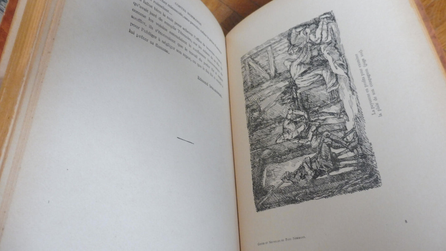 Contes et nouvelles du pays Normand 1937 illus. Dendeville