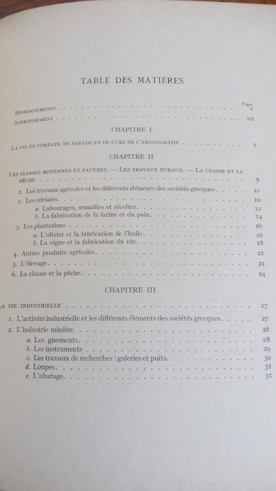 Les classes. Les métiers. Le trafic (Paul Cloché) 1931 GRECE ANTIQUE