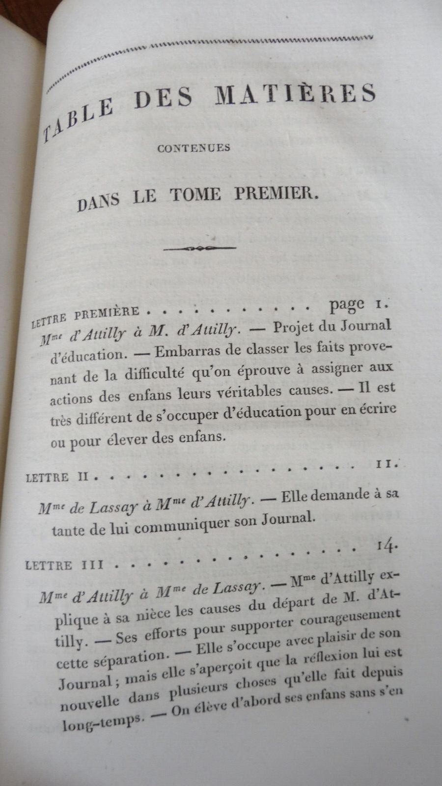 Lettres de famille sur l'éducation (Pauline de Meulan, Mme Guizot) 1826 2/2 EO