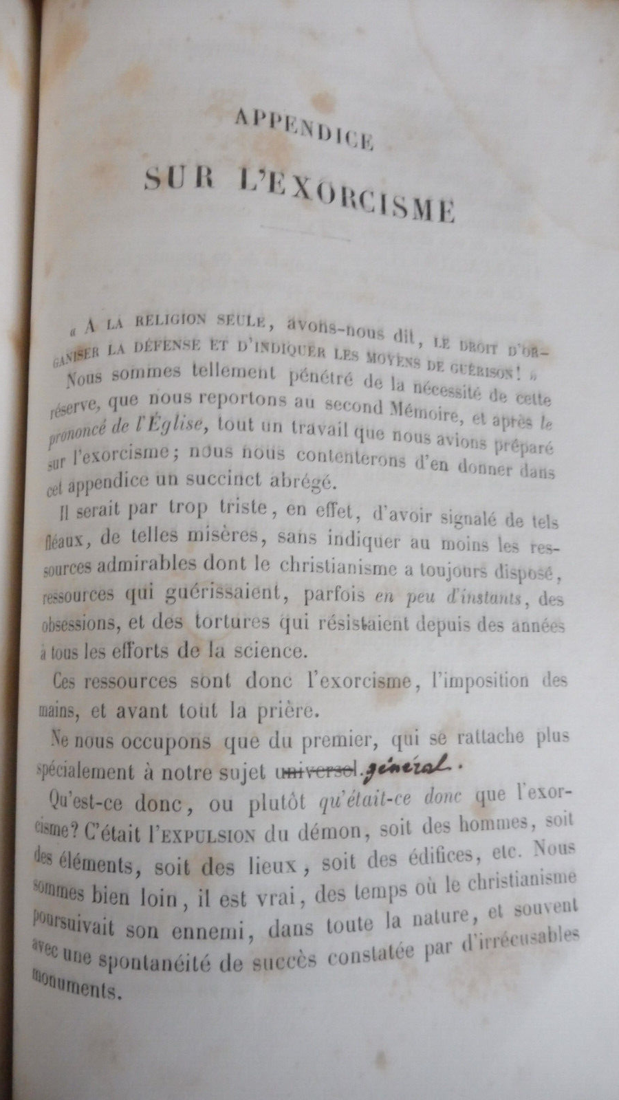 Des esprits et de leurs manifestations fluidiques (Eudes de Mirville) 1853