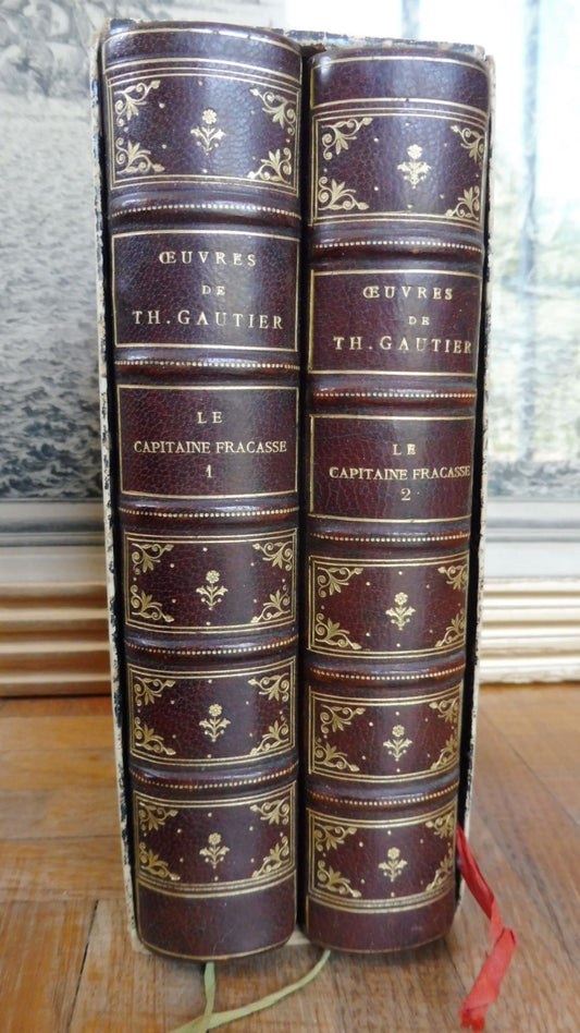 Le Capitaine Fracasse (Théophile Gautier) s.d. 2/2 + BILLET MANUSCRIT
