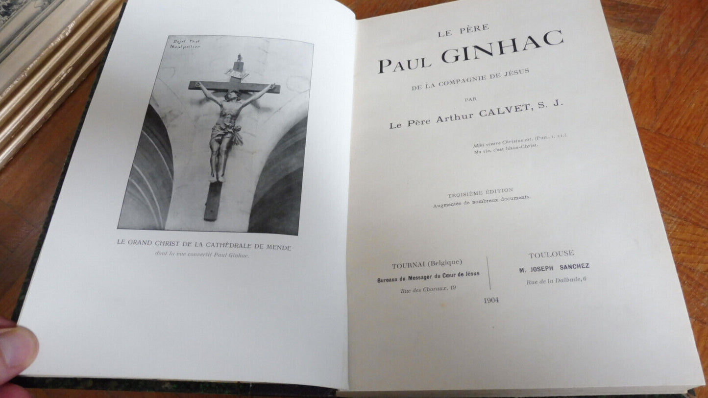 Le père Paul Ginhac (Arthur Calvet) 1904