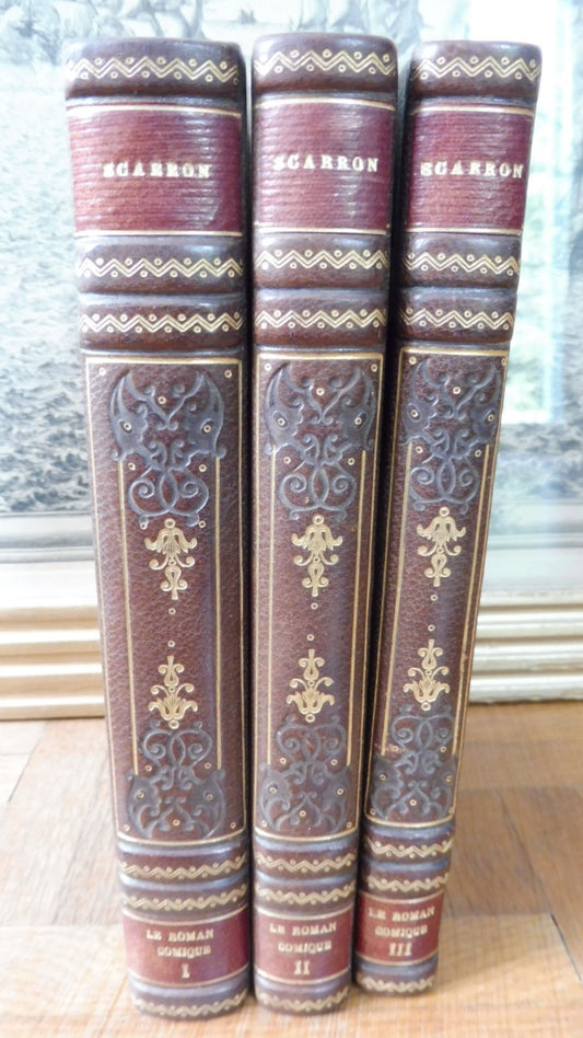 Le Roman comique (Scarron) 1880 3/3 illus. Flameng JOUAUST