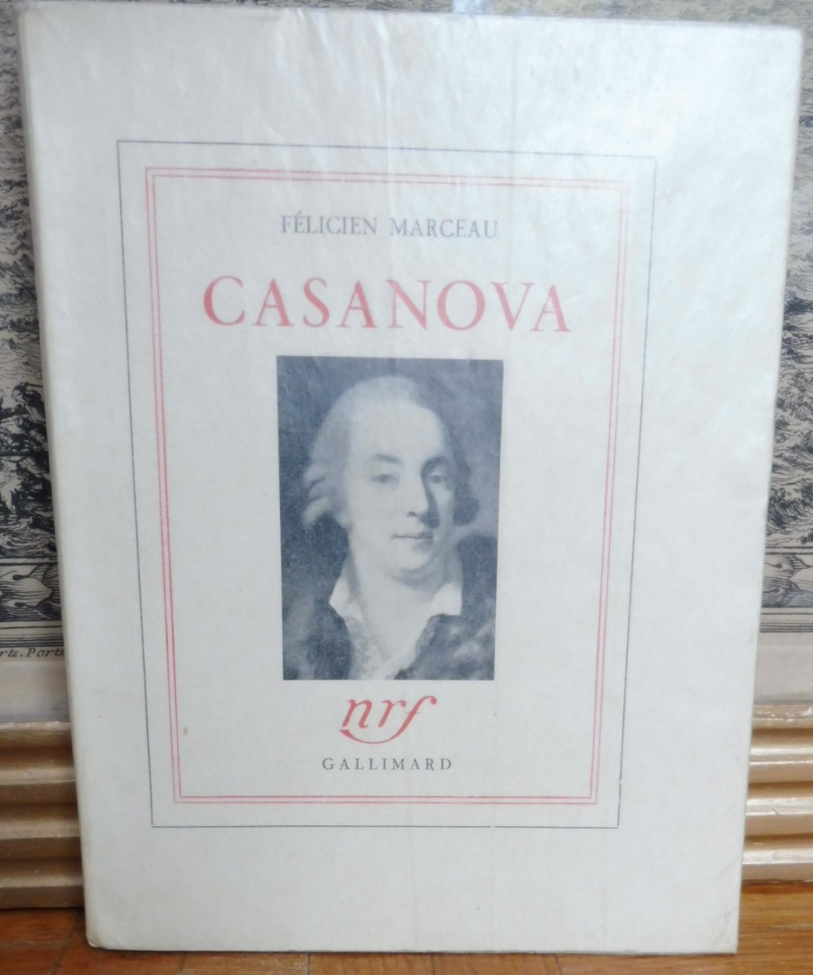 Casanova ou l'anti Don-Juan (Félicien Marceau) 1949 EO Envoi à André Maurois