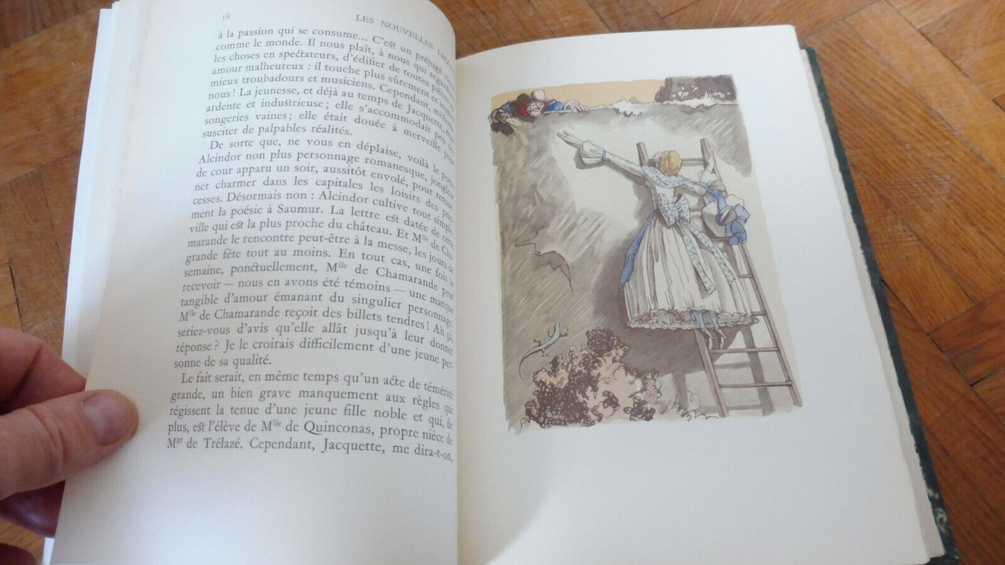 Les Nouvelles leçons d'amour dans un parc (René Boylesve) illus. Sauvage NUMEROTE