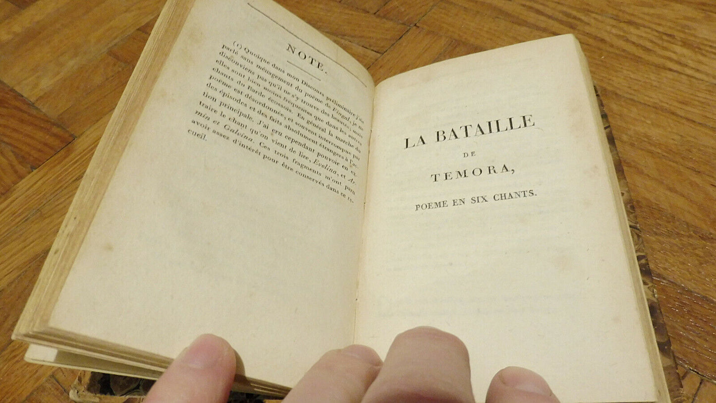 Poèmes d'Ossian (trad. par Baour Lormian) 1804