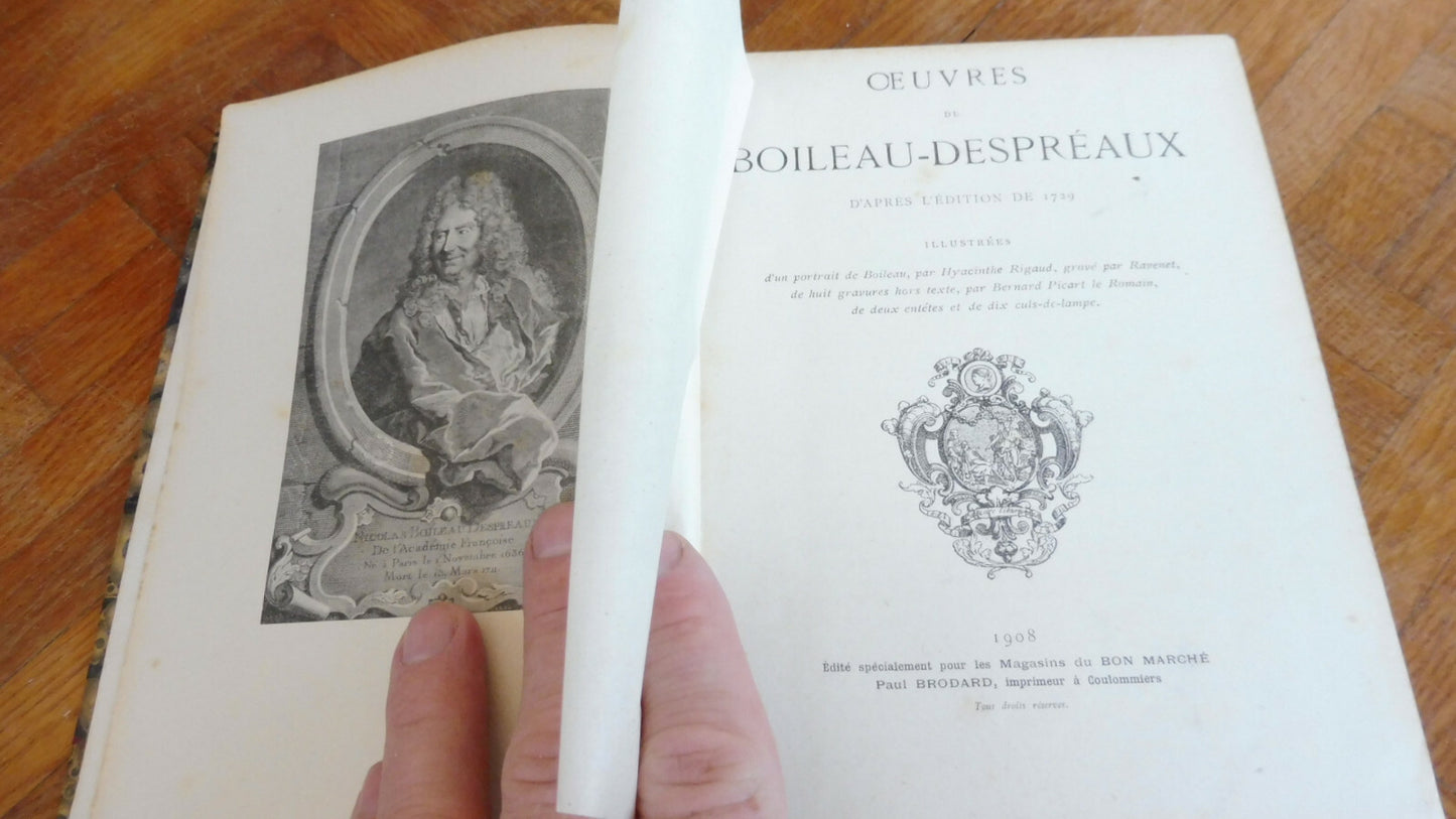 Oeuvres de Boileau-Despréaux 1908