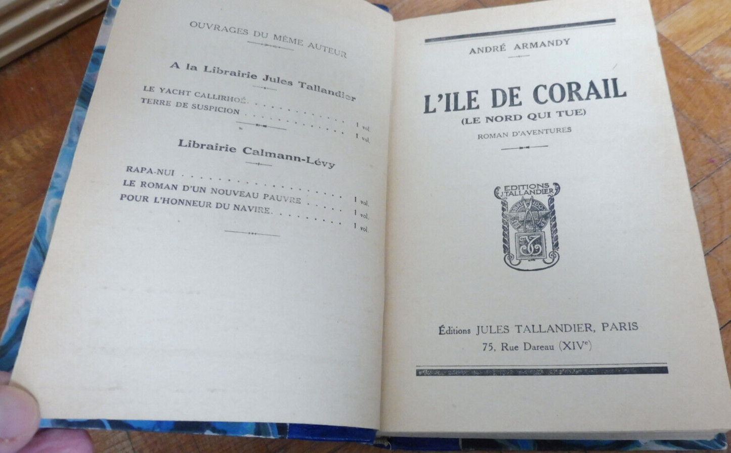 L'Île de Corail (André Armandy) 1927