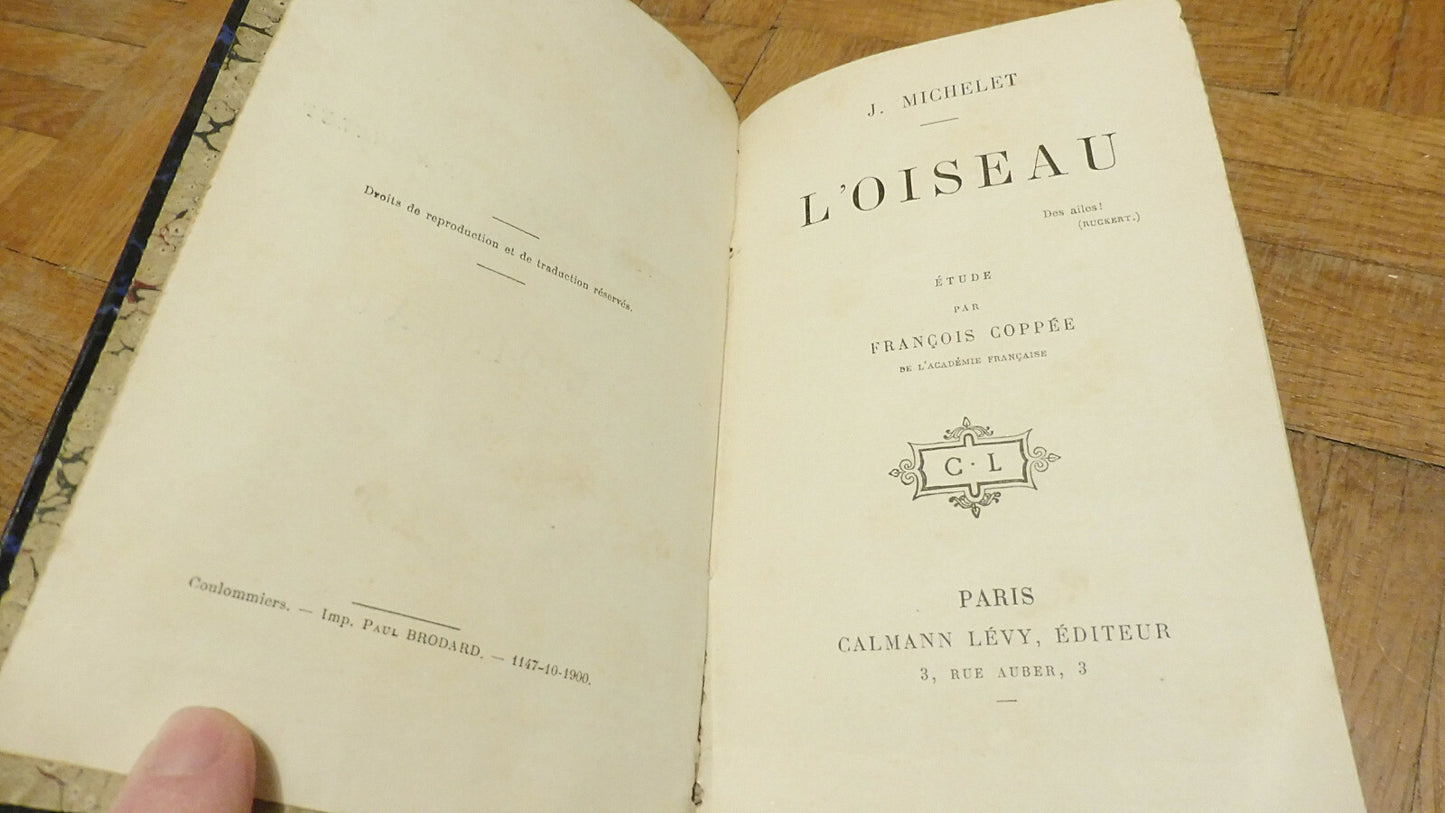 L'Oiseau (Jules Michelet) 1900