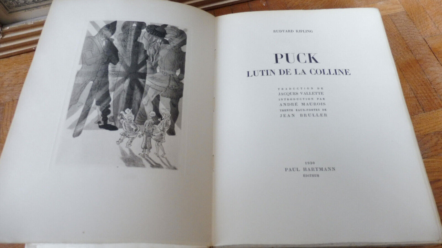 Puck, lutin de la colline (R. Kipling) 1930 illus. Brullier RIVES