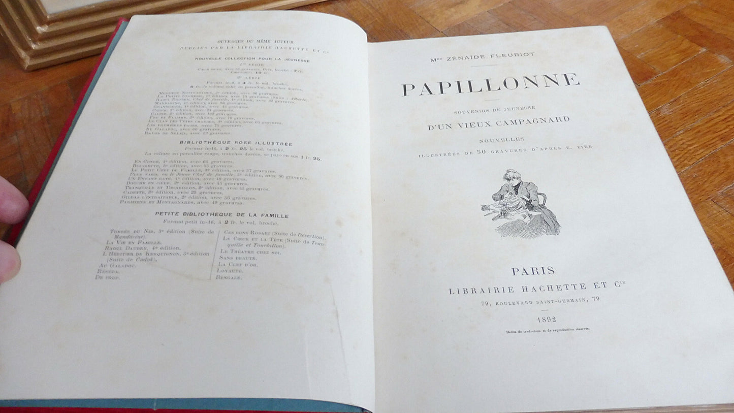 Papillonne (Zénaïde Fleuriot) 1892