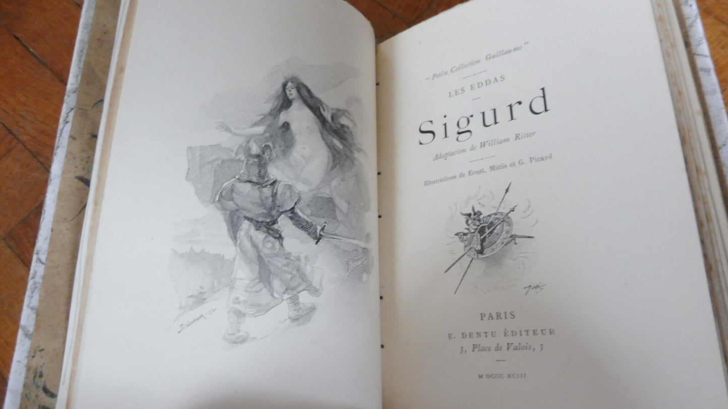 Sigurd (Les Eddas) 1893 illus. Ernst, Mittis et Picard