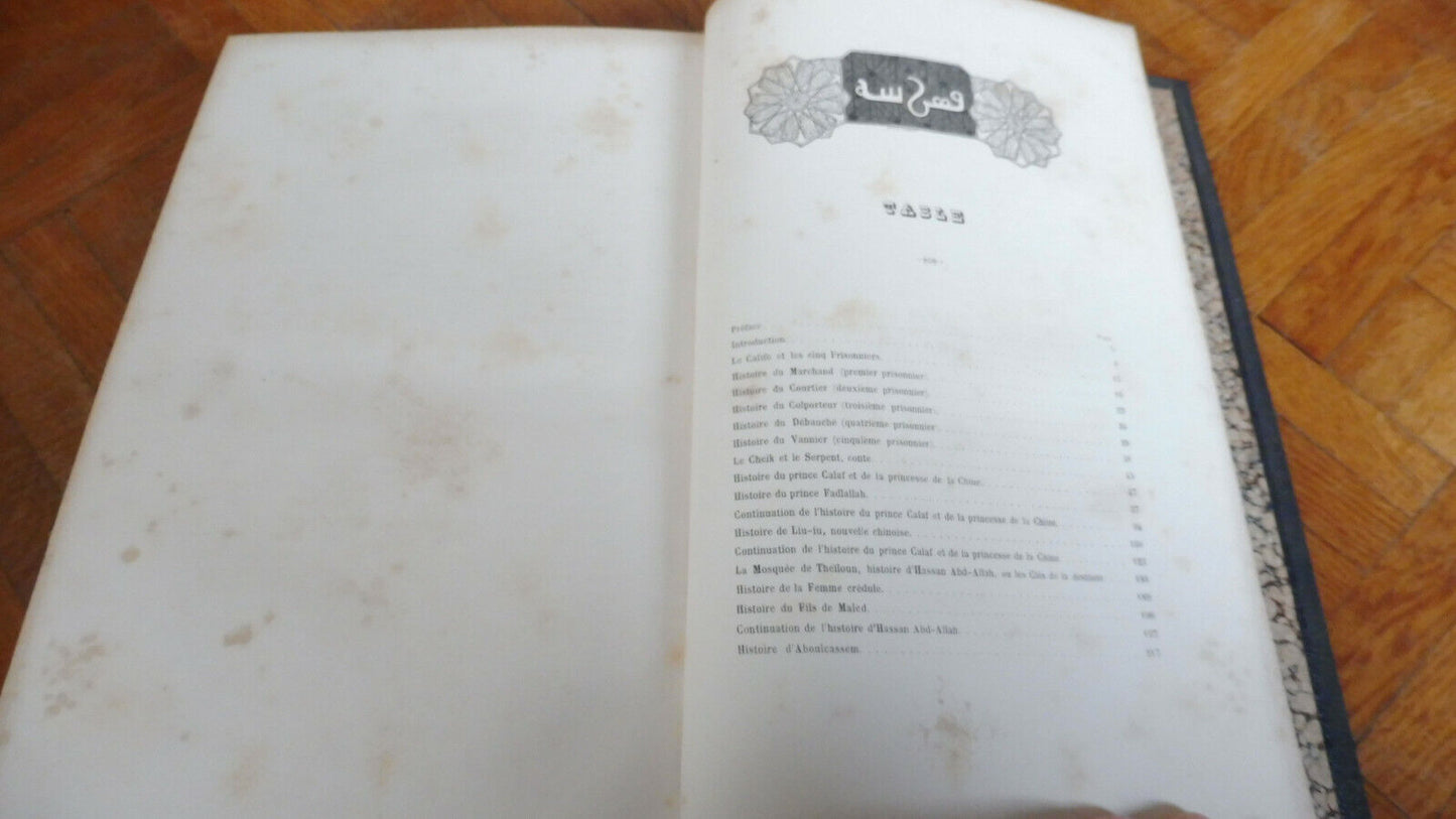 Les Mille et un jours, contes Persans, Turcs et Chinois s.d.