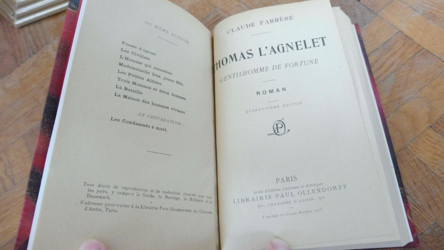 Thomas l'Agnelet (Claude Farrère) s.d.