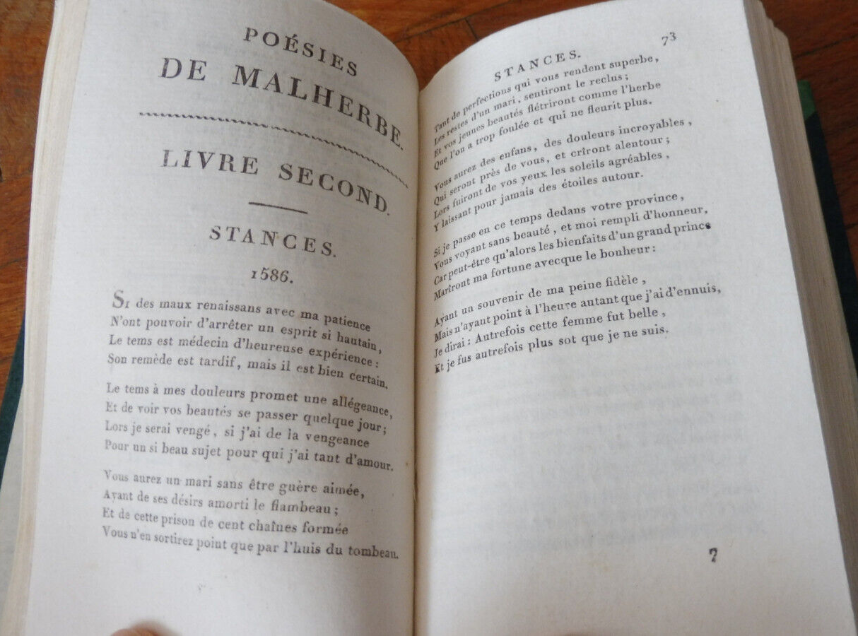 Poésies de Malherbe 1821
